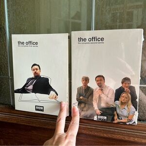 The Office BBC Video Season 1 EUC and 2 NWT British DVD Set